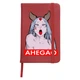 Блокнот А5 Ахэгао девушка-рот лого(Ahegao girl logo) Красный (92288-3509-RD) - изображение 1