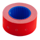Ценник Buromax 22*12мм (500шт/6м) прямоугольный внешняя намотка красный (BM.282101-05) - изображение 1