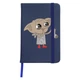 Блокнот А5 Доббі Гаррі Поттер (Dobby Harry Potter) Темно-синій (92288-3430-NB) - зображення 1