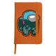 Блокнот А5 Амонг Ас и Игра в кальмара (Among Us and Squid Game) Оранжевый (92288-3476-OG) - изображение 1