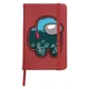 Блокнот А5 Амонг Ас и Игра в кальмара (Among Us and Squid Game) Красный (92288-3476-RD) - изображение 1