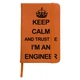 Блокнот А5 Keep Calm Оранжевый (92288-2008-OG) - изображение 1