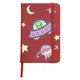 Блокнот А5 Инопланетяне в космосе (Aliens in space) Красный (92288-2854-RD) - изображение 1