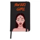 Блокнот А5 Sweet girl Черный (92288-1634-BK) - изображение 1