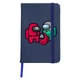 Блокнот А5 Амонг Ас и Игра в кальмара (Among Us and Squid Game) Темно-синий (92288-3380-NB) - изображение 1