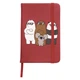 Блокнот А5 Вся правда о медведях (We Bare Bears) Красный (92288-2892-RD) - изображение 1