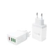 Мережевий зарядний пристрій XoKo QC-405 4 USB 6.2A White - изображение 4
