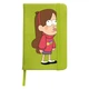 Блокнот А5 Мейбл Пайнс Гравиты Фолз (Mabel Pines Gravity Falls) Салатовый (92288-2625-LM) - изображение 1