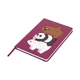 Блокнот А5 Три медведя (We Bare bears) Малиновый (92288-2643-FU) - изображение 5