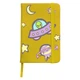 Блокнот А5 Инопланетяне в космосе (Aliens in space) Желтый (92288-2854-SY) - изображение 1