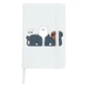 Блокнот А5 Вся правда о медведях (We Bare Bears) Белый (92288-2895-WT) - изображение 1