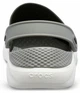 Сабо Crocs LiteRide Clog M12-45-29.5 см Black Smoke 204592 - зображення 4