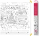 Раскраска-виммельбух OZZO Новогодние истории 84 х 60 см (020951) - зображення 1