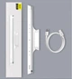 Світлодіодна лампа Baseus Magnetic Stepless Dimming PRO білий, портативний світильник LED з магнітним кріпленням - зображення 1