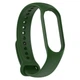 Силиконовый ремешок для фитнес браслетов Xiaomi Mi Band 5/6/7, Silicone, Forest Green, с удобной застёжкой, на фитнес трекер и смарт часы, ArmorStandart (ARM64863) - изображение 1