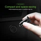 Автомобильное зарядное устройство Baseus Square Metal QC 4.0+PD3.0 30W (USB Type-C, USB Type-A, 5А) - Черный - изображение 13