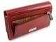 Красный женский кошелёк из натуральной кожи Visconti MZ12 IT RED - изображение 4