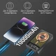УМБ Promate LucidPack-10 10000 mAh 20W PD USB-C порт 15W MagSafe Black (lucidpack-10.black) - изображение 2