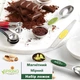 Набір 8 в 1 магнітних мірних ложок Spring Chef, двосторонні, з нержавіючої сталі (різнокольорові) - зображення 6