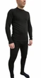 Термобілизна для чоловіків спортивна SPORTWEAR комплект чорне L - зображення 1