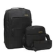 Рюкзак + сумка Monsen C11083-black - изображение 1