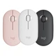 Мышка беспроводная оптическая Bluetooth или USB LOGITECH Pebble M350 Голубой - изображение 8