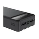 Павербанк повербанк XO PR163 20000mAh з кабелями Micro/Type-C/Lightning із ліхтариком Чорний - зображення 3