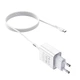 Мережевий зарядний пристрій для телефону + кабель Type-C HOCO C81A |1USB, 2.1A| Білий - зображення 4