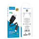 Кабель для зарядки с быстрой зарядкой Type-C to Lightning Apple iPhone HOCO X73 |100см/20W| Черный - изображение 6