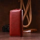Багатофункціональний гаманець-клатч для жінок ST Leather 18868 Червоний - зображення 10