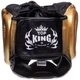 Шолом боксерський з повним захистом шкіряний TOP KING Super Star TKHGSS-01 S Колір: Золотий - зображення 4