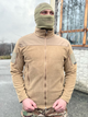 Флісова кофта зі вставками Softshell (койот) Bikatex XXL(52) 1110052 - зображення 1