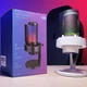 Fifine AmpliGame A8 USB микрофон с RGB подсветкой, поп фильтром, мониторингом в реальном времени Белый - изображение 7