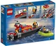 Конструктор LEGO City Човен пожежної бригади (60373) - изображение 10