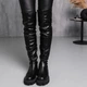 Ботфорты женские зимние Fashion Sleipnir 3886 38 размер 24,5 см Черный - изображение 2