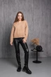 Ботфорты женские зимние Fashion Doodle 3887 38 размер 24,5 см Черный - изображение 9