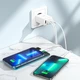 Мережевий зарядний пристрій Hoco на 4хUSB QC3.0 C102A White (C102A) - зображення 2
