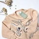 Кофта H&M 98-104 см персиковый артикул Л104 - изображение 3