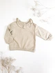 Кофта H&M 74 см бежевый артикул Л731 - изображение 1