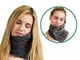 Подушка-шарф Travel Pillow черная - изображение 2