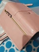 Длинный женский кошелёк клатч розовый - изображение 5