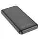 Портативный зарядный павербанк Hoco J102 10000 mah 20W с быстрой зарядкой и индикатором заряда с кабелем в комплекте - изображение 3