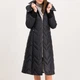 Пуховик Patrizia Pepe SS1244A5S5K103 S довгий чорний - изображение 2