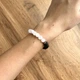 Браслет из натуральных камней Stonest Line White Lava 20 (br027-20) - изображение 2