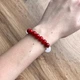 Браслет из натуральных камней Stonest Line Blood White 17 (br021-17) - изображение 2