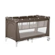 Манеж дитячий CARRELLO Piccolo+ CRL-18102 Chocolate Brown з двома рівнями дна - изображение 2
