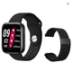 Смарт-часы Smartwatch T99s черные (два сменных браслета) звонки, пульс, давление, кислород - изображение 2