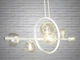 Люстра Loft Diasha с плафонами словно мыльные пузыри с LED подсветкой на 7 ламп 1003-7WH-LS - изображение 3