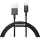 Кабель Baseus Superior Series Fast Charging Data Cable USB to Micro 2A 2m CAMYS-A01 Black - изображение 2