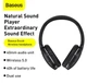 Беспроводные наушники Baseus Encok Wireless headphone D02 Pro NGD02-C01 Black - изображение 8